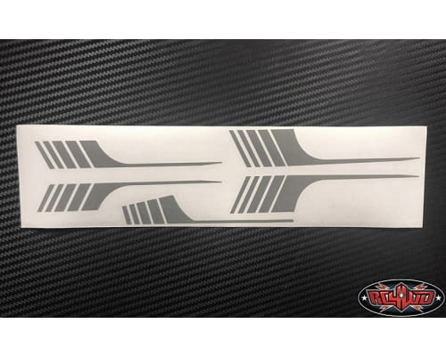 RC4WD Surf Stripes for 1985 4Runner Sheet - Grey photo