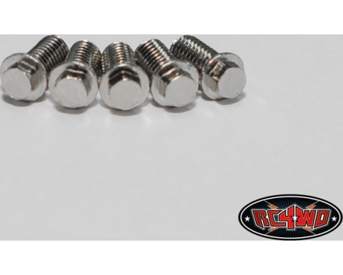 RC4WD Miniature Scale Hex Bolts M3x6mm Silver photo