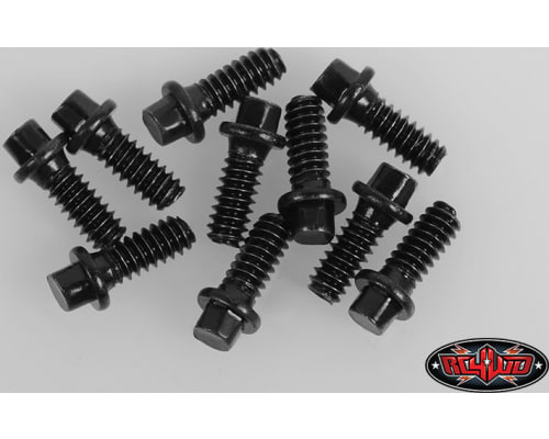 RC4WD Miniature Scale Hex Bolts (M1.6 X 4mm) (Black) (20) photo