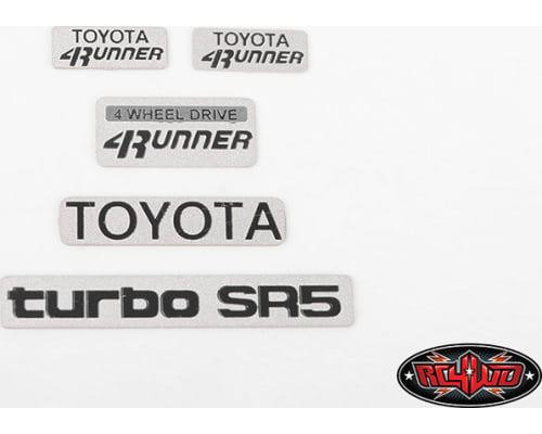 RC4Z-S1926 1985 T0Y0TA 4Runner Emblem Set photo