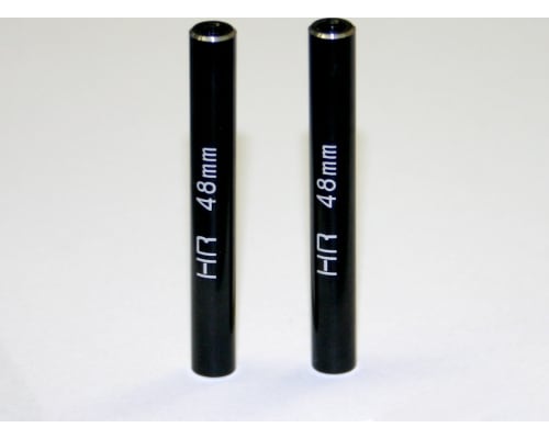 Aluminum Standoff Post Link 6x48mm w/ M3 Threads (Black)(2) photo