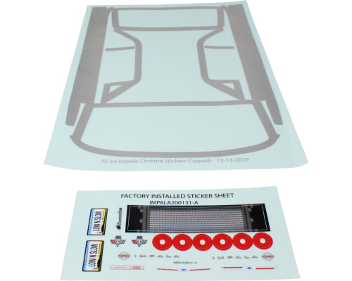 1964 Impala Full Complete Body Stickers photo