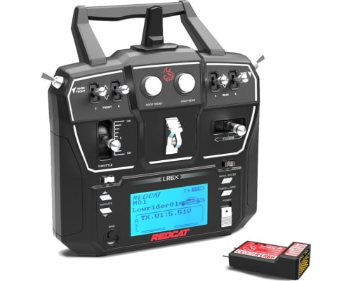 LR6X 6 Channel Radio with receiver - Color Box photo