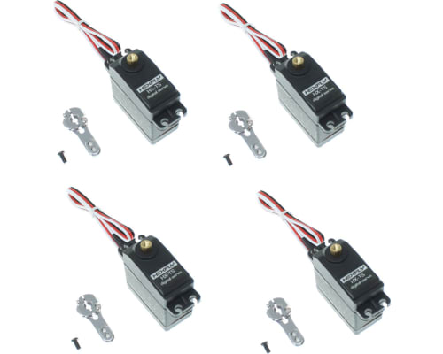 Torque Spec Servo 4-Pack (Includes Metal Servo Horns) photo