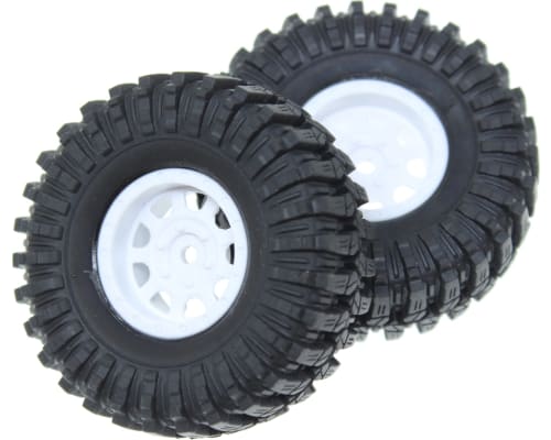 Pre-Mounted Mt Mud Terrain Crawler Tires (1pr) photo