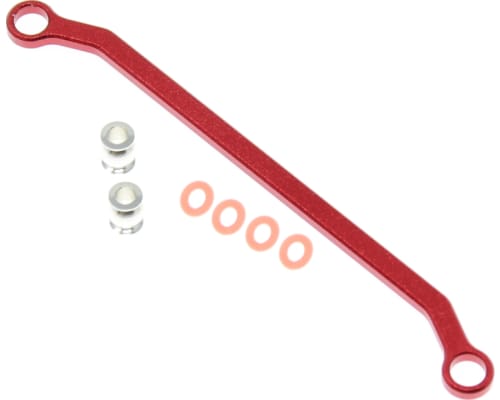 Steering Link (Aluminum)(Red)(1pc) photo