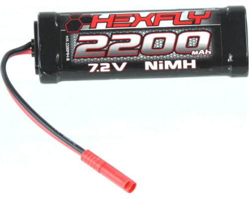 2200 Ni-MH Battery - 7.2V with Banana 4.0 Connector photo