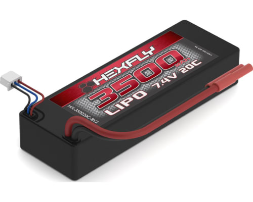 LiPo Battery 3500mah 20c 7.4v (138.5mm X 46.5mm X 23.5mm) ** photo