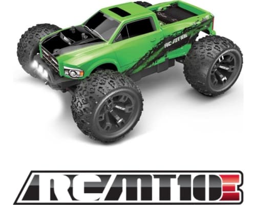 1:10 Scale RC-Mt10e brushless Electric Monster Truck - Green photo