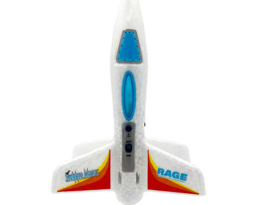 Spinner Missile - White Electric Free-Flight Rocket photo