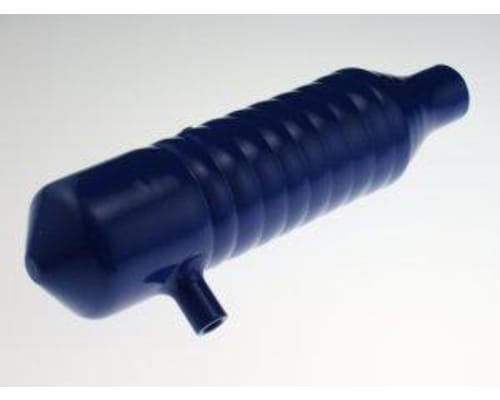 Associated RC10gt Blue Sonic Ripple Tuned Pipe photo