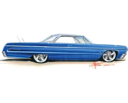 discontinued Revell 1/25 '64 Chevy Impala photo