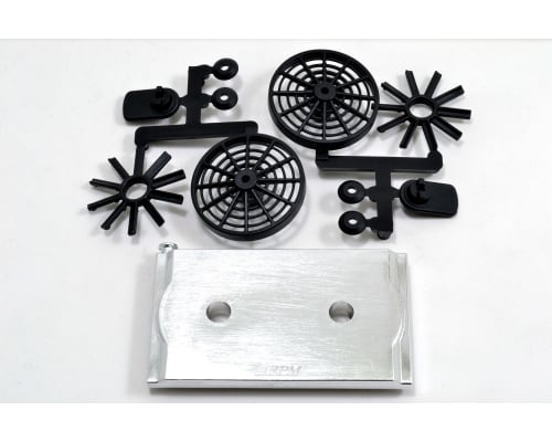 1/10 Scale Mock Radiator and Fans photo