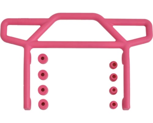 Rear Bumper Pink :Tra Rustler photo