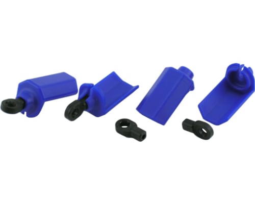 discontinued Shock Shaft Guard Blue Traxxas Nitro Slash (4) photo