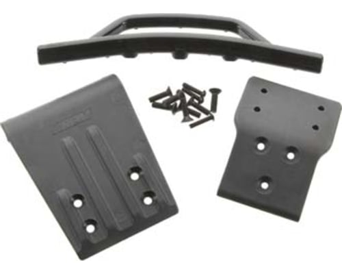 Front Bumper/Skid Plate Black: Slash 4x4 photo