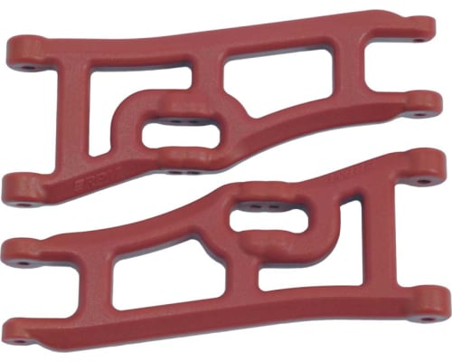 Wide Front A-arms Red; TRA Rustler Stampede photo