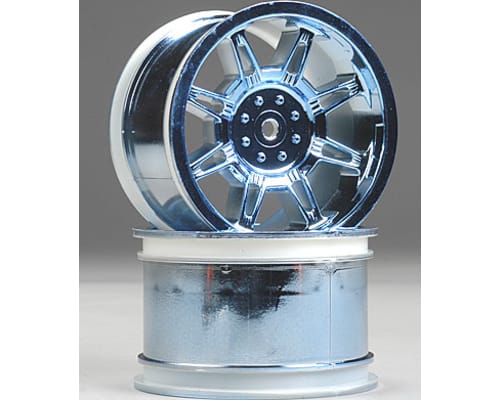 Monster Spider Standard Wheel Blue chrome photo