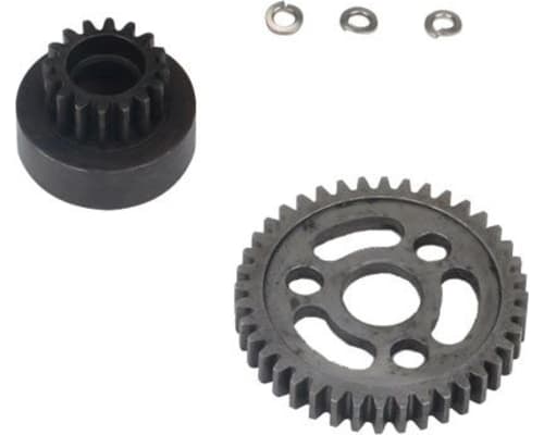 TRA revo 3.3 / 2.5 Hardened Steel Combo (38T Spur 15T Clutch photo