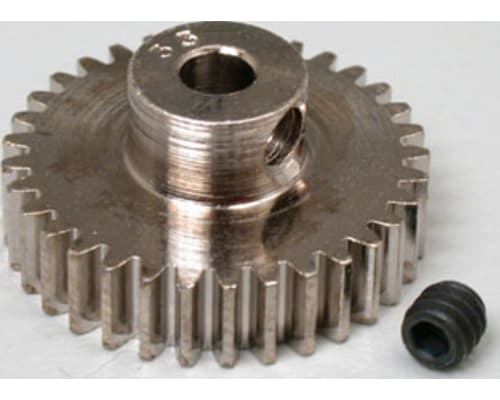 Hard Nickel Plated 48p Pinion 33 Teeth photo