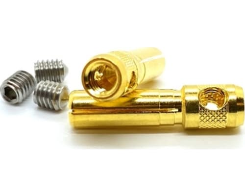 PHOSPHOR BRONZE Solderless 5mm PRO bullet connector (2 pieces) photo