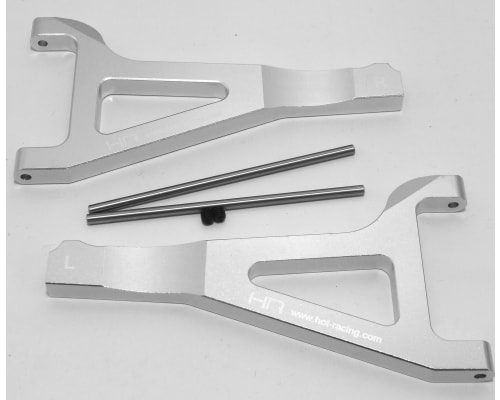 Aluminum Front Upper Arm Set (Silver) - Tra Summit Revo E-Revo photo