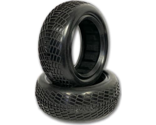 Radar 2w Buggy Front Tire - Soft Long Wear Compound Black Insert photo