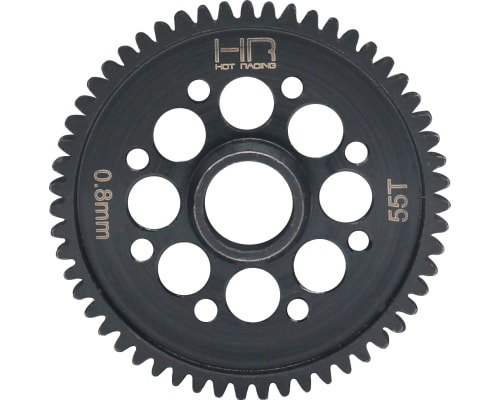 55t Mod 0.8 Steel Spur Gear 1/8 infraction photo