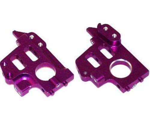 HPI Savage Purple Aluminum Front/Rear Bulk Head photo