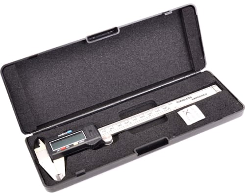 Metal Digital Caliper + Case 150mm photo