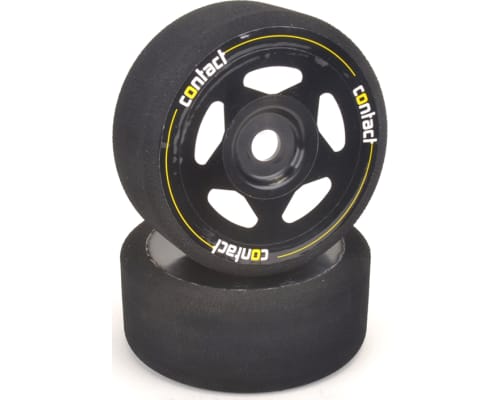 GT8/Rally BLACK Pre-Glued Foam Tyres 45Sh-103mm photo