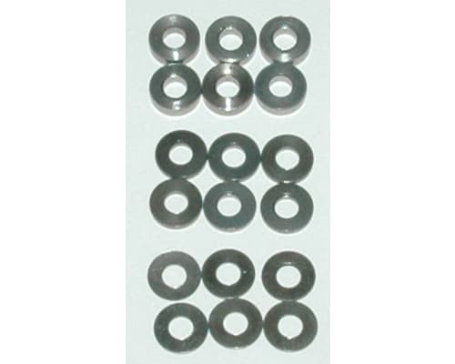 SPEED PACK Alloy Spacers - M3x7mm 0.5;1;2mm  pk18 photo