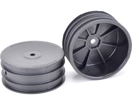 Wheel; Hex Front  - Black - 4wd - pr photo