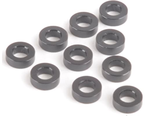 M3 Black Aluminum Washers 2.00mm (10) photo