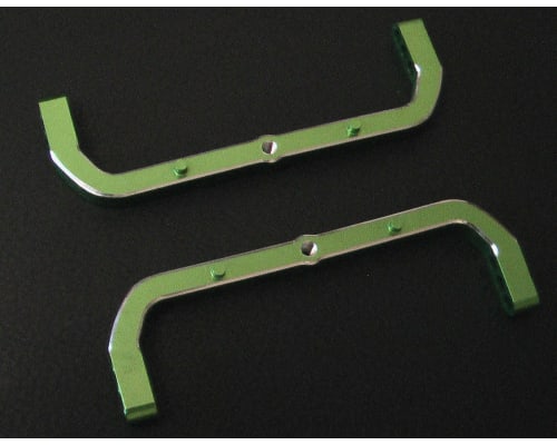 discontinued Green Aluminum AX10 Battery Plate Mount photo