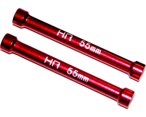 Aluminum Standoff Post Link 55mm w/ M3 Threads (Red)(2) photo