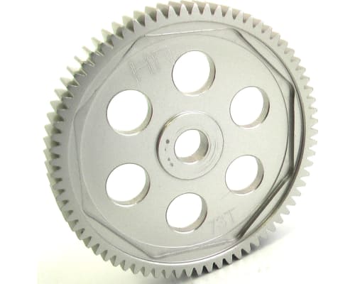 73t 48p Hard Anodized Aluminum Spur Gear Asc photo