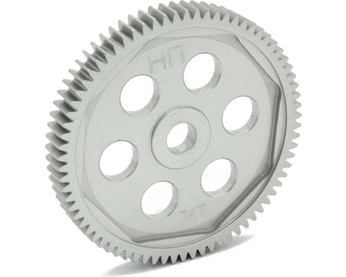 74t 48p Hard Anodized Aluminum Spur Gear Asc photo