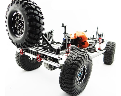 Aluminum Rear Bumper Tire Carrier Scx10 J33P photo