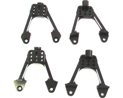 Aluminum Front & Rear Adjustable Shock Towers - Axial Scx10 photo