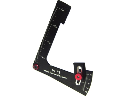 Aluminum Suspension and Camber Gauge inch photo