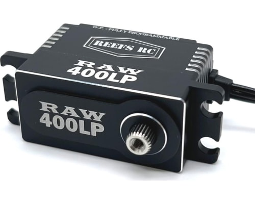 Raw 400 Lp Black Fully Programmable Waterproof Servo photo