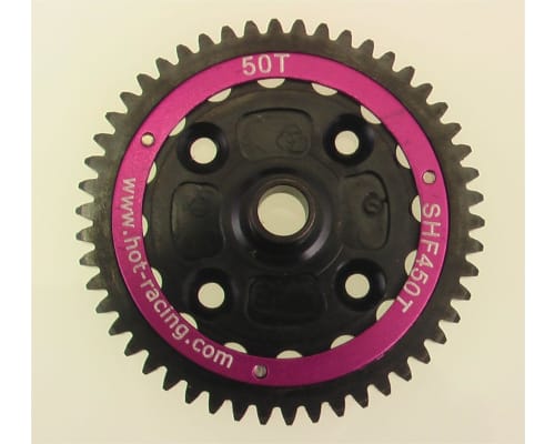 Purple lightweight spur gear 50t photo