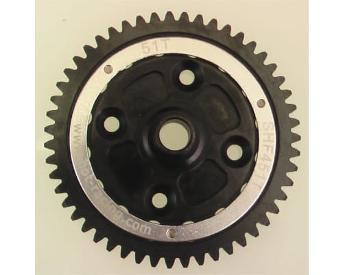 Silver lightweight spur gear 51t photo