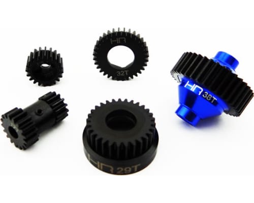 Hardened Steel Two-Speed Gear Set - TRA Jato photo