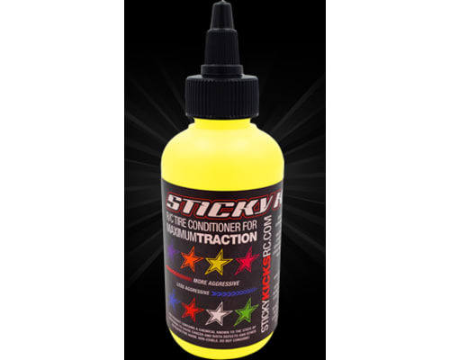 Sticky Kicks Tire Sauce YELLOW 4 oz. photo