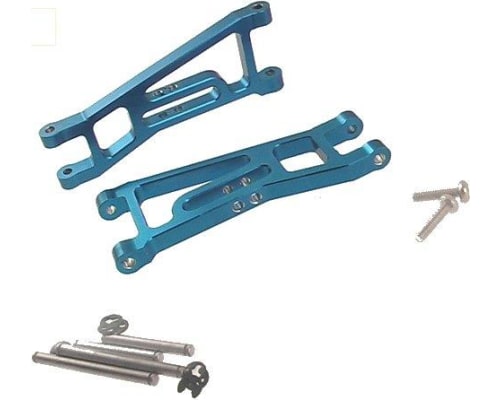 Losi Mini-T 1.0 Blue Aluminum Front Lower Arms photo