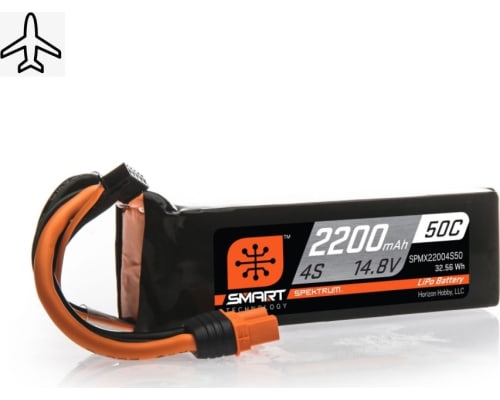 2200mAh 4S 14.8V 50C Smart LiPo Battery; IC3 photo