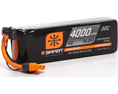 4000mAh 4S 14.8V Smart LiPo Battery 30C; IC3 photo