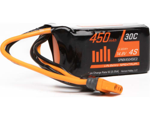 450mAh 4S 14.8V 30C LiPo Battery; IC2 photo